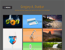 Tablet Screenshot of gregoryadunbar.com